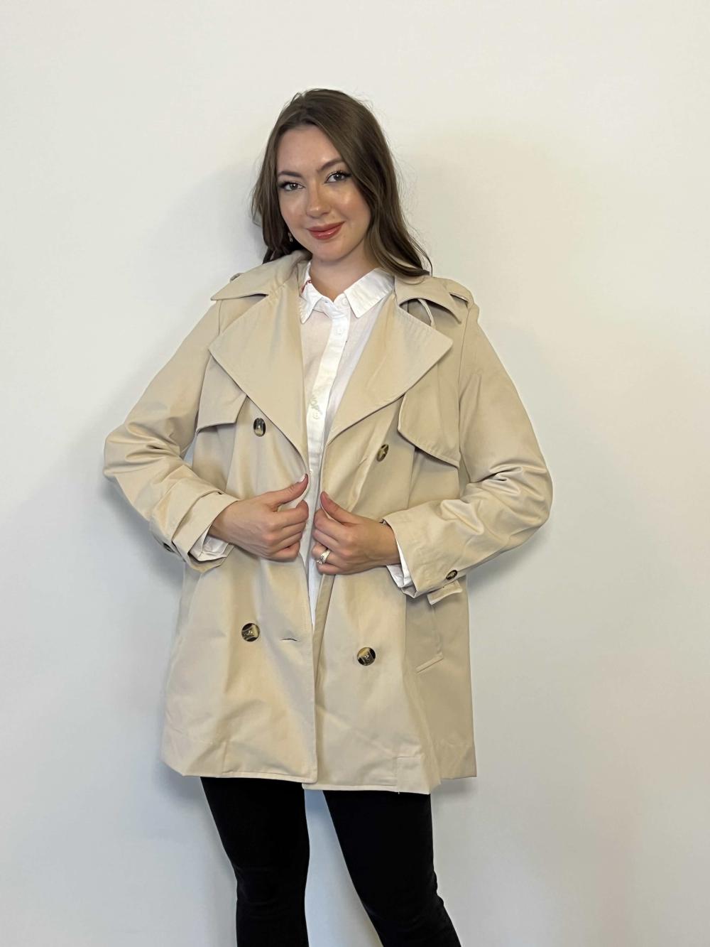 trench coat light beige