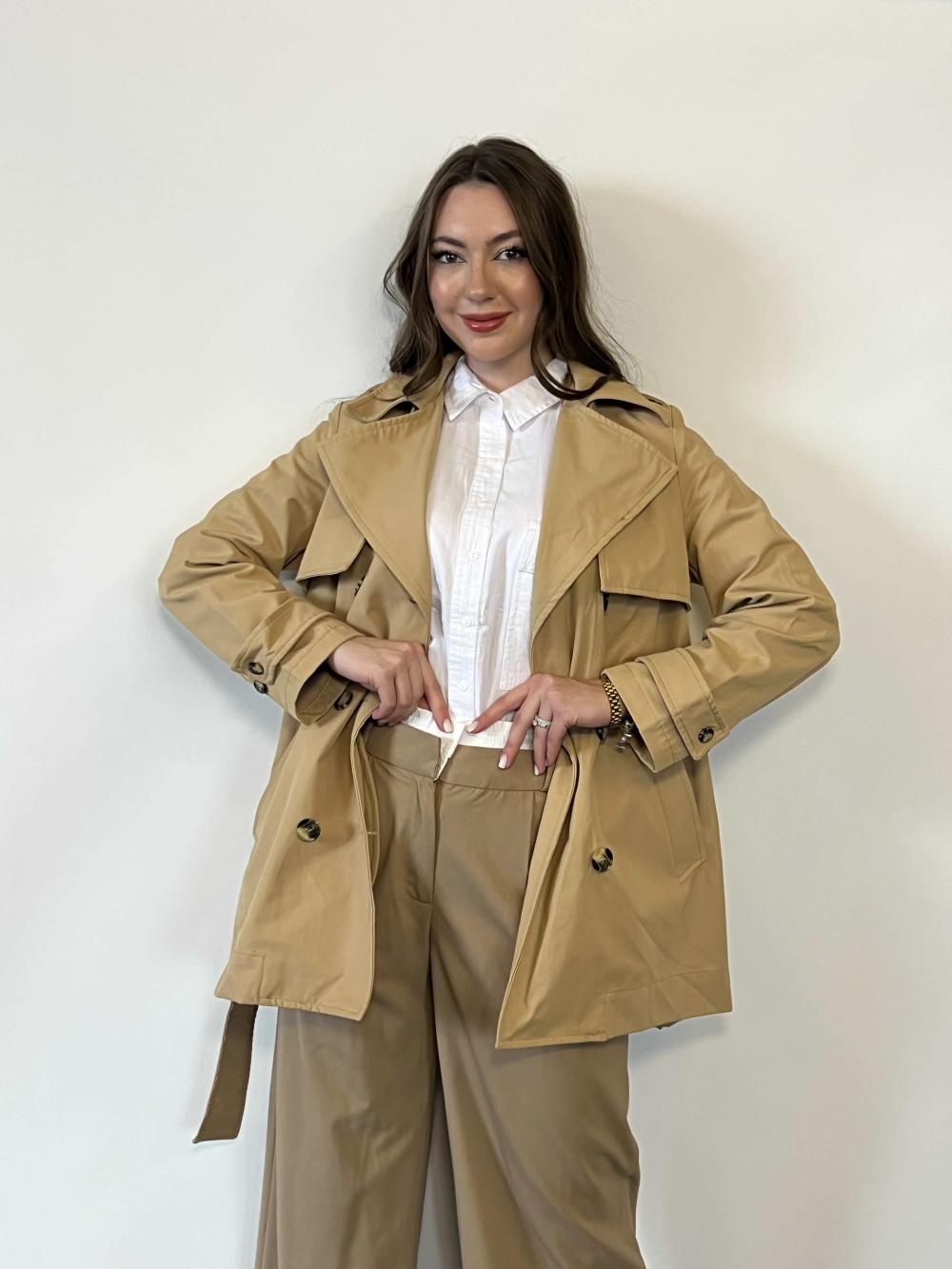 Trench coat jacket 