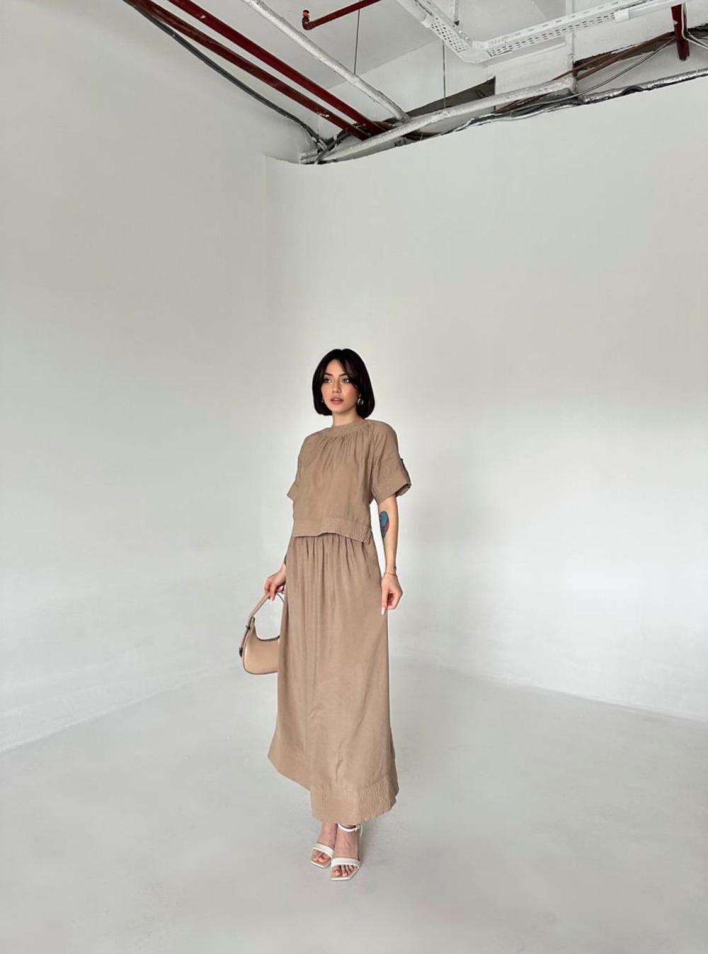 long dress linon 