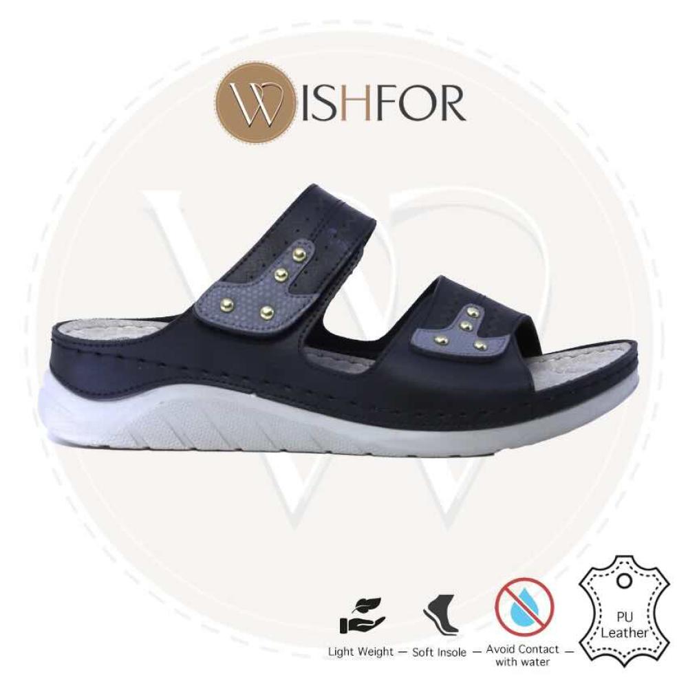 Wishfor comfort slipper light weight double bond  design upper