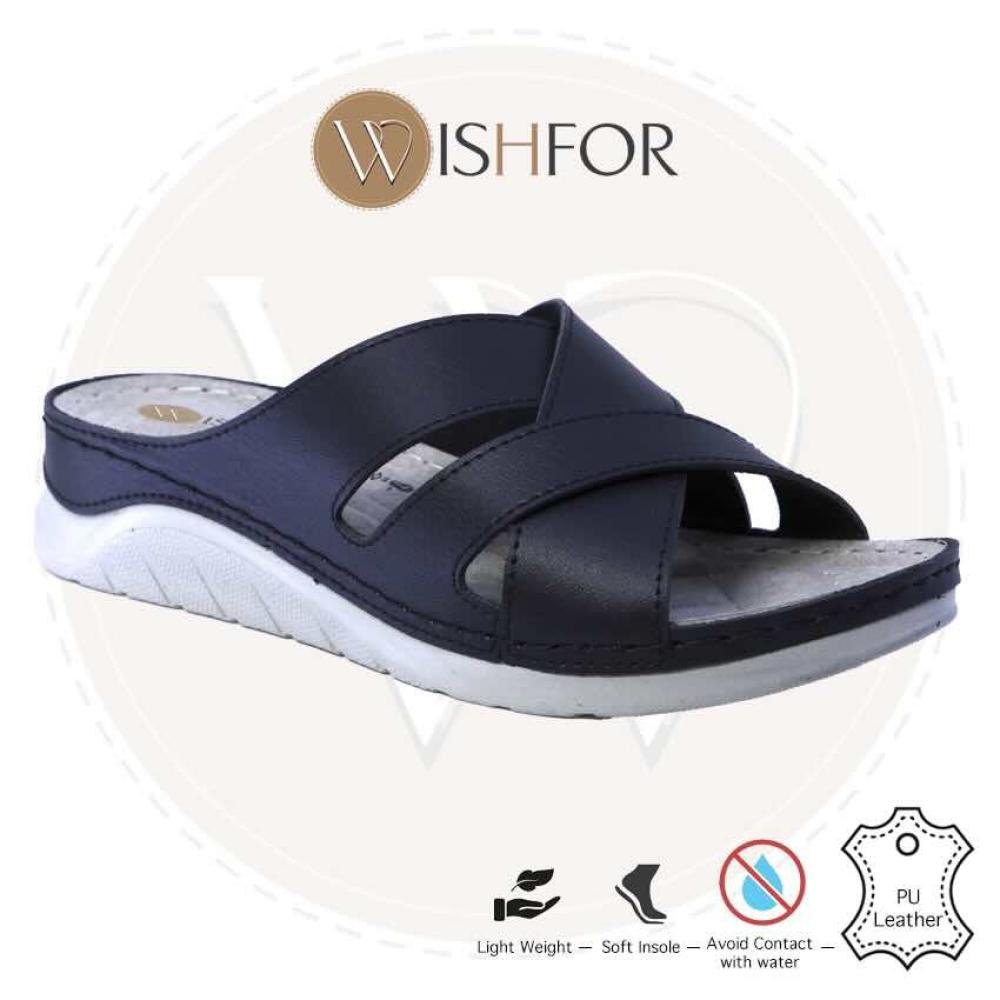 Wishfor slipper Cross Band Double Color